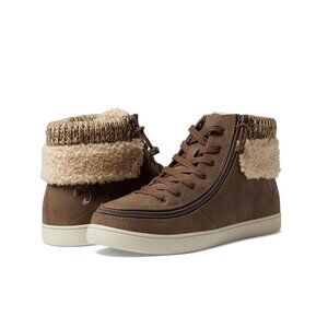 New Billy Footwear Women's Zip Up Billy Cuff II Tobacco Adaptive Size 7 M BY129